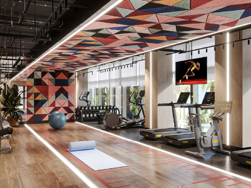 State-of-the-art fitness centre